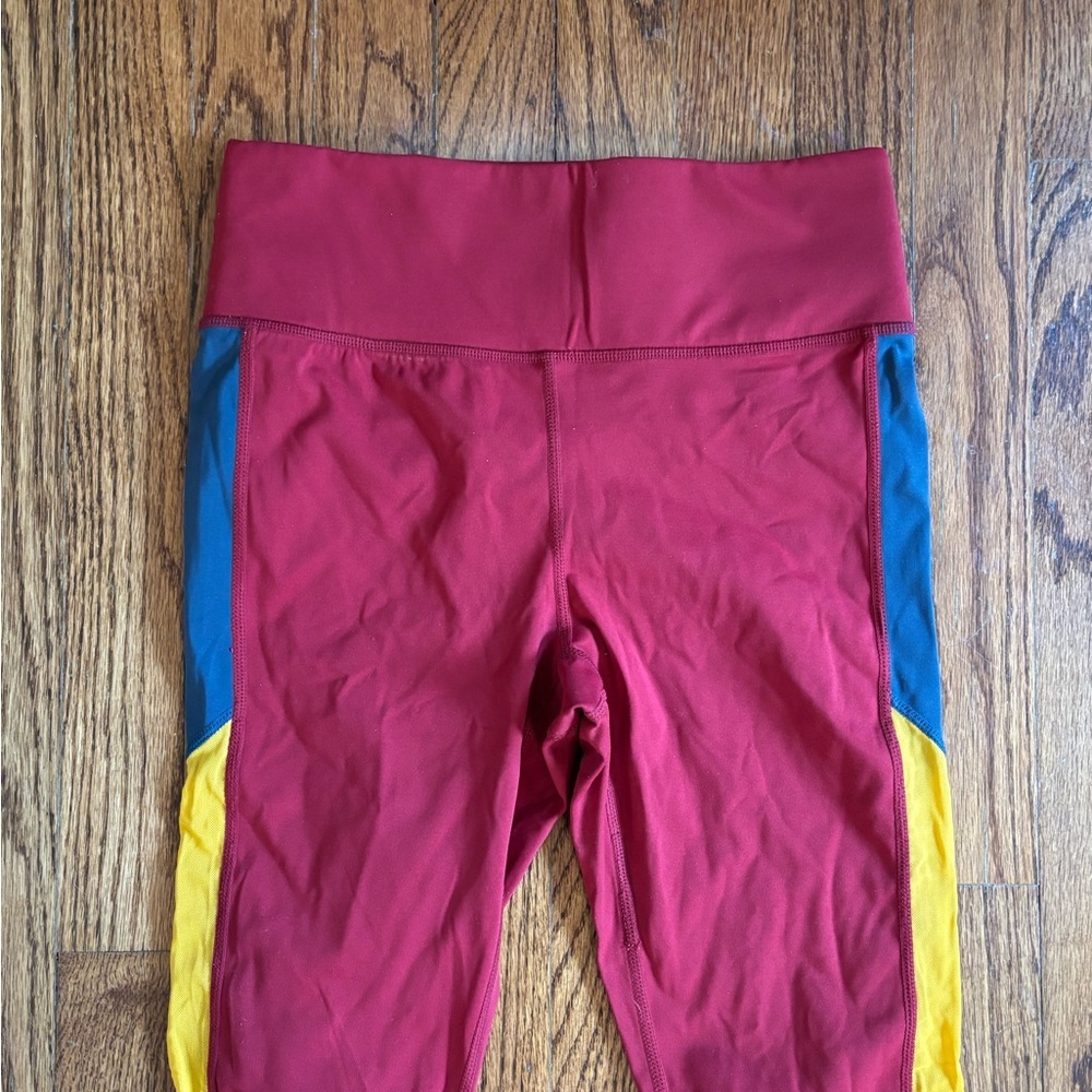 Fourlaps Precision Workout Leggings Mesh Panel - Picture 2 of 6